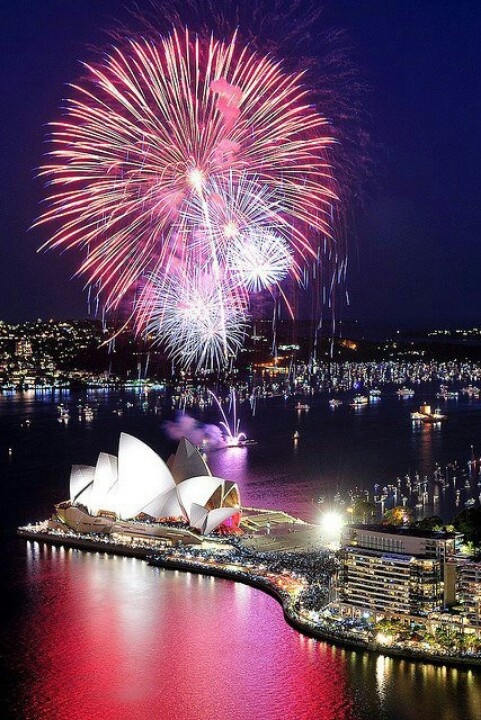 A Glimpse of Sydney's Iconic Fireworks